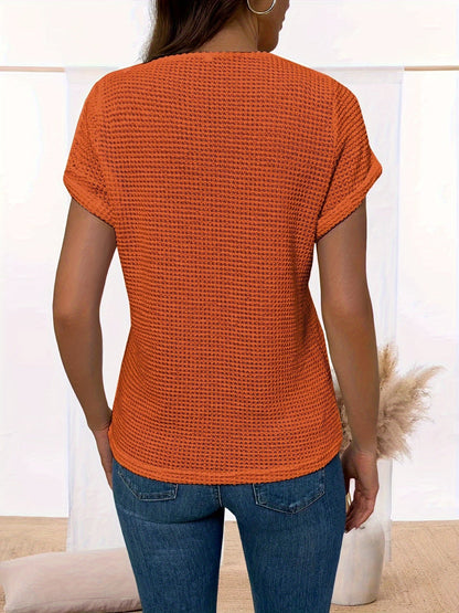 Lotte | Lace Insert T-Shirt with Round Neck