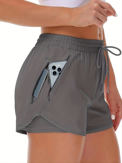 Lotte | Sporty 2-in-1 Women's Shorts with Pockets