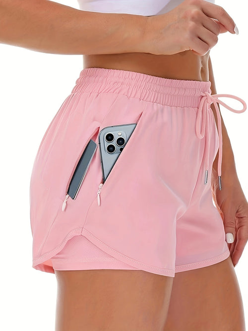 Lotte | Sporty 2-in-1 Women's Shorts with Pockets