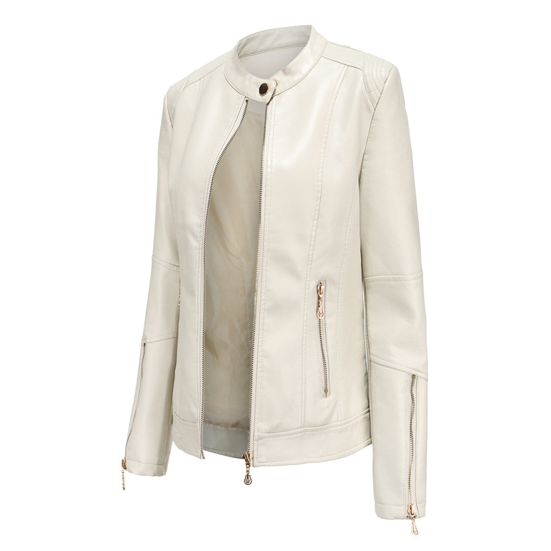 Lotte | Stylish Leather Jacket