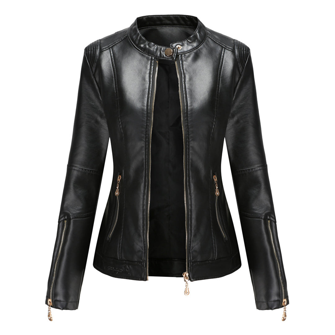 Lotte | Stylish Leather Jacket