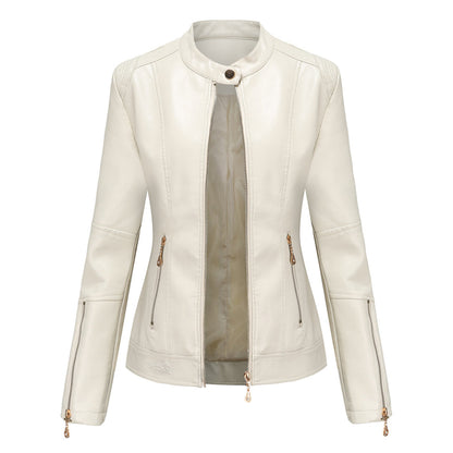 Lotte | Stylish Leather Jacket