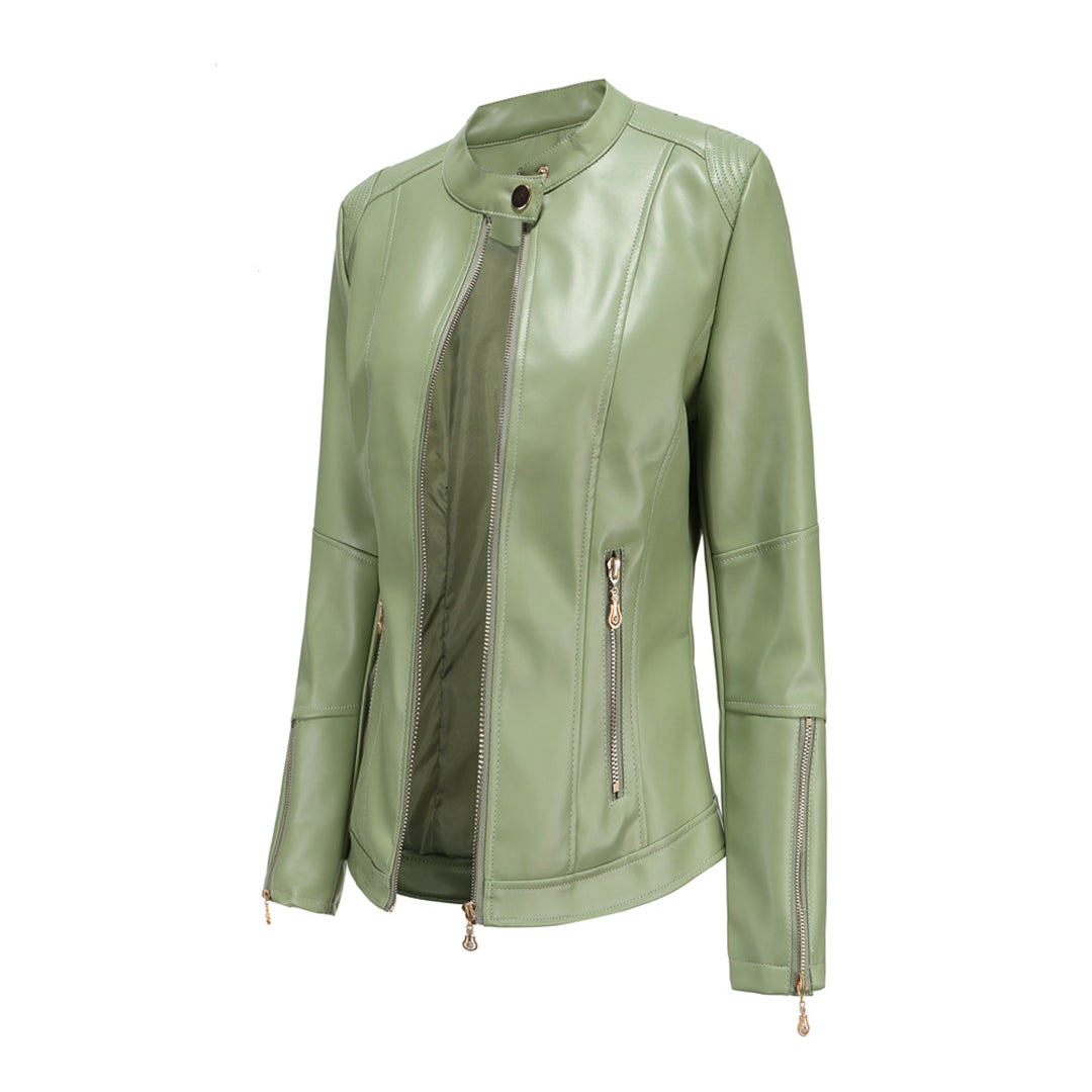 Lotte | Stylish Leather Jacket