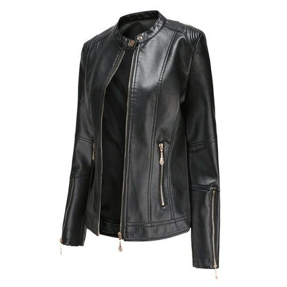Lotte | Stylish Leather Jacket