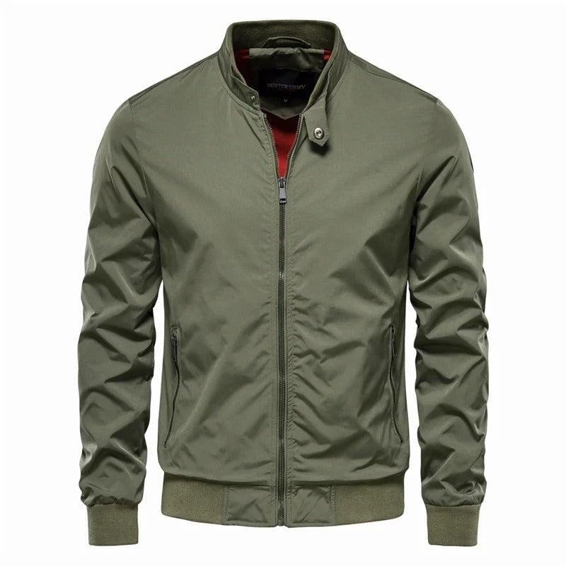Luca | Slim fit black men's summer jacket