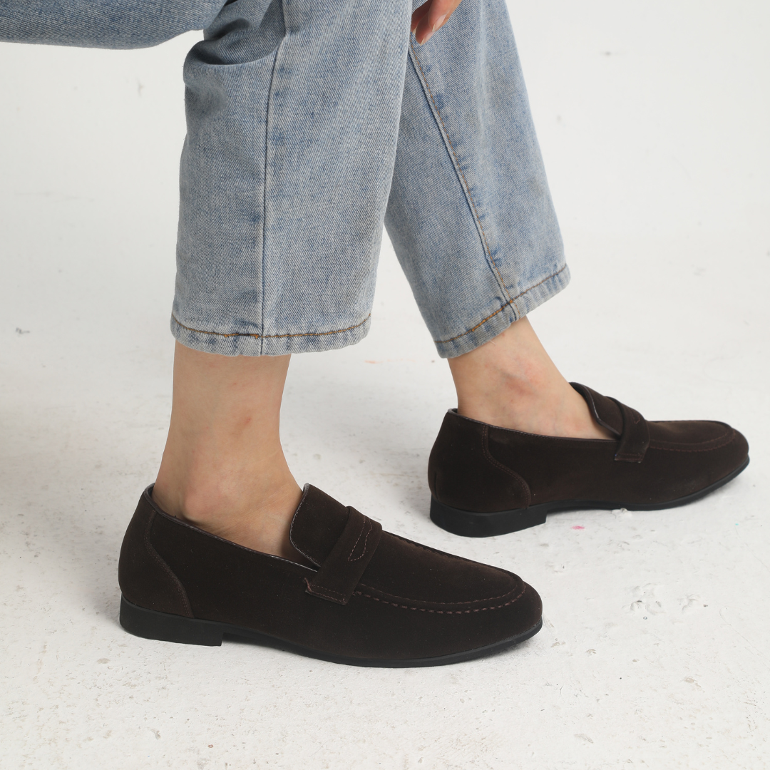 Luca | Suede Loafers for Men