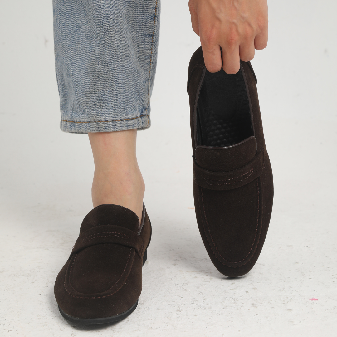 Luca | Suede Loafers for Men