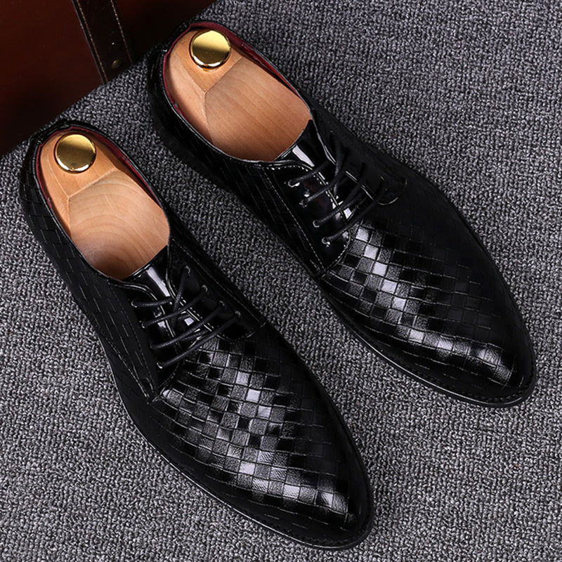 Lucas | Formal Leather Lace-Up Shoes for Men