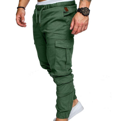 Lucas | Men's Cargo Trousers with Elastic