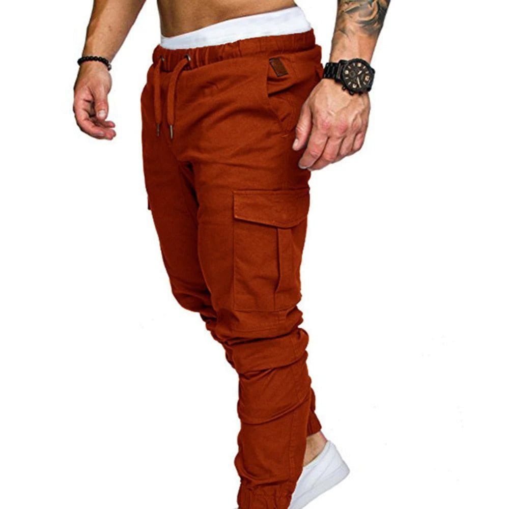 Lucas | Men's Cargo Trousers with Elastic