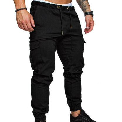 Lucas | Men's Cargo Trousers with Elastic