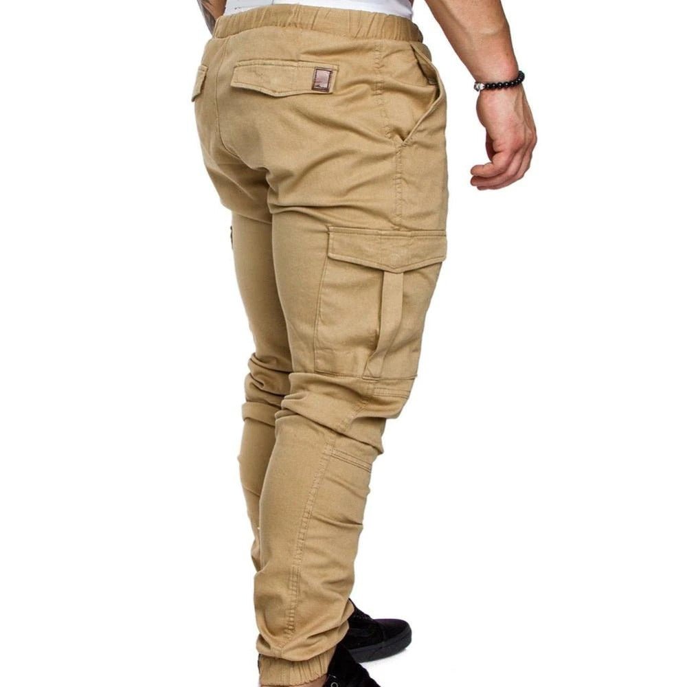Lucas | Men's Cargo Trousers with Elastic