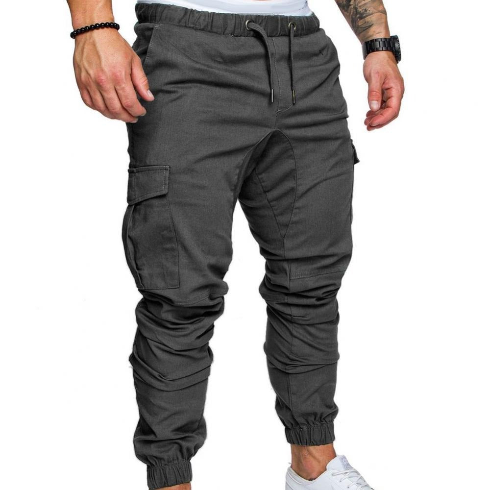 Lucas | Men's Cargo Trousers with Elastic