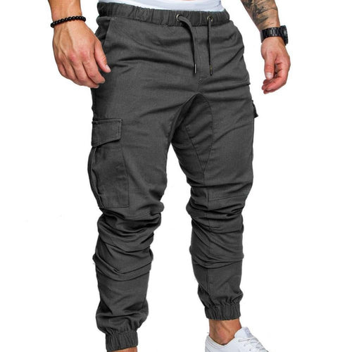 Lucas | Men's Cargo Trousers with Elastic