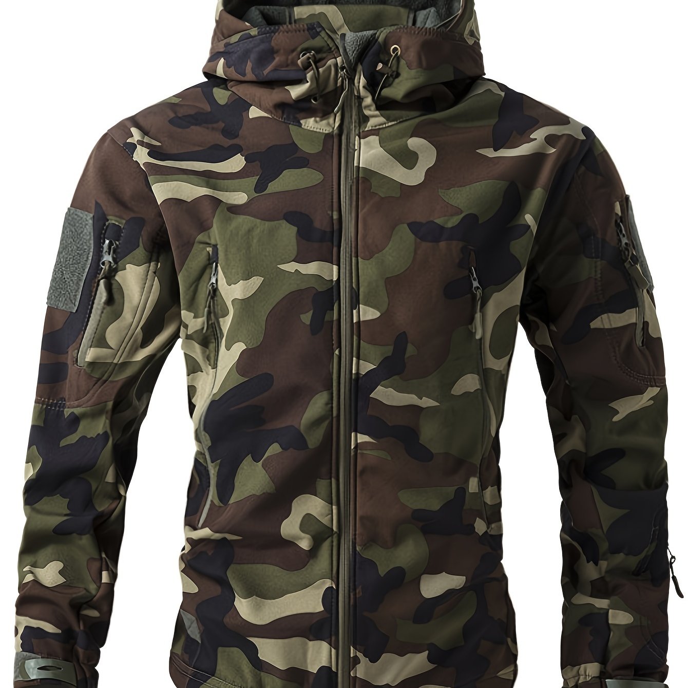Lucas | Warm fleece men's jacket with hood