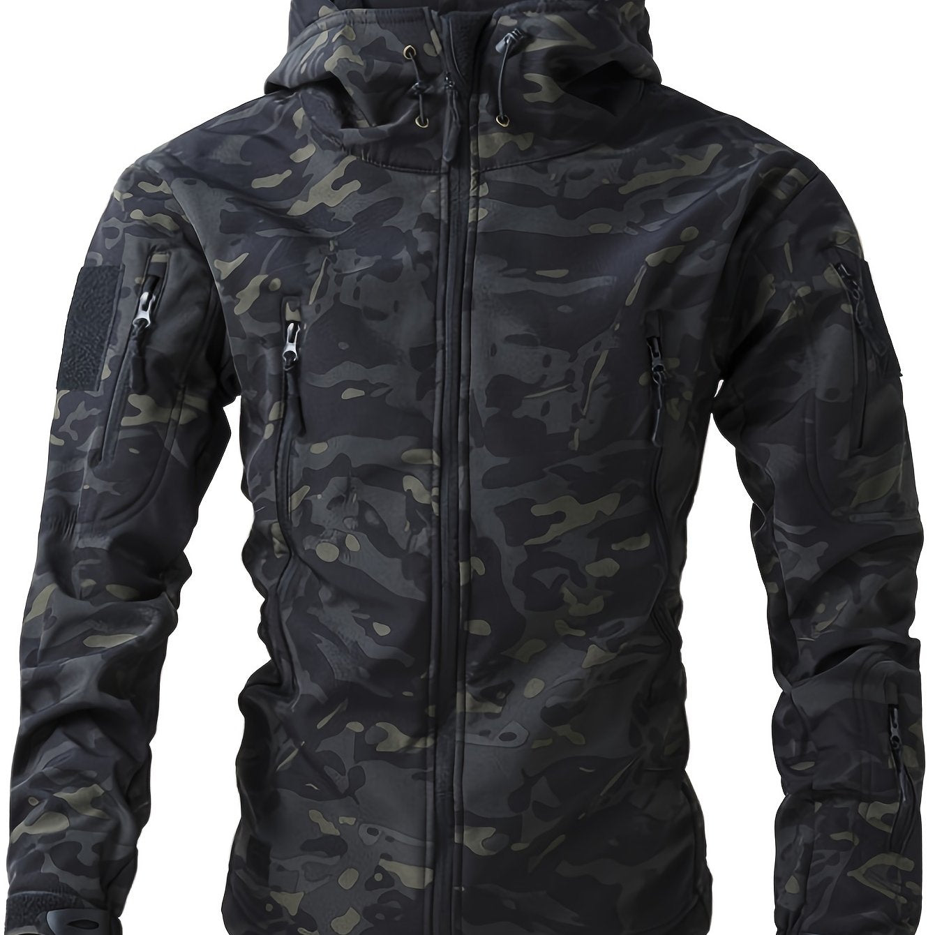 Lucas | Warm fleece men's jacket with hood