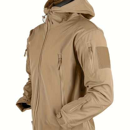 Lucas | Warm fleece men's jacket with hood