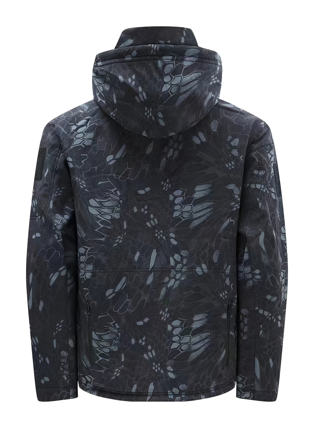 Lucas | Warm fleece men's jacket with hood