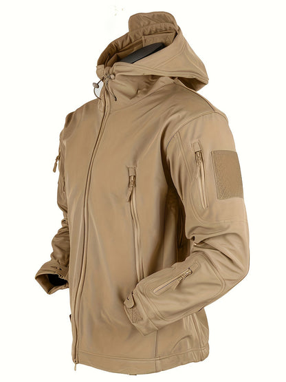 Lucas | Warm fleece men's jacket with hood