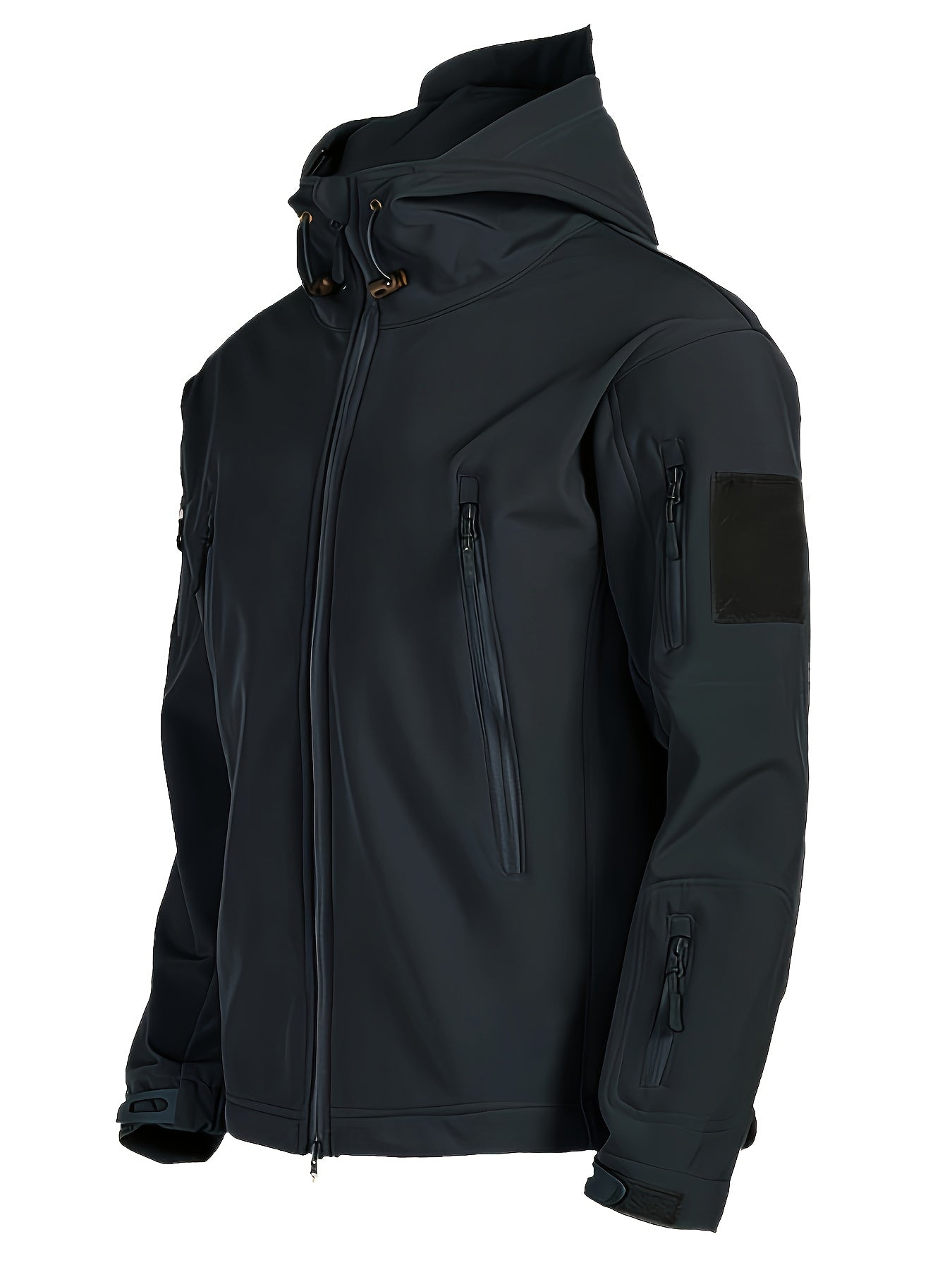 Lucas | Warm fleece men's jacket with hood