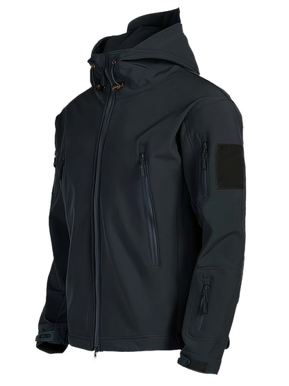 Lucas | Warm fleece men's jacket with hood