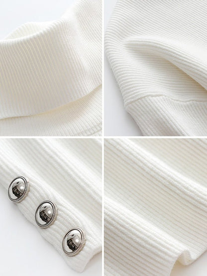 Lulu | Elegant trendy jumper with high collar