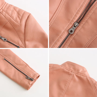 Luna | Refined Leather Jacket for Women