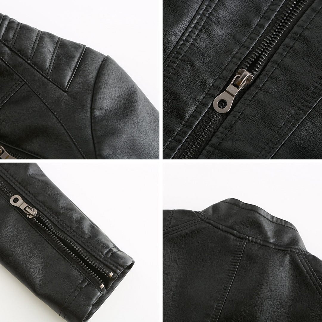 Luna | Refined Leather Jacket for Women