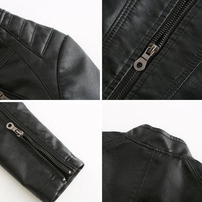 Luna | Refined Leather Jacket for Women