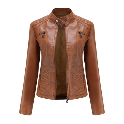 Luna | Refined Leather Jacket for Women