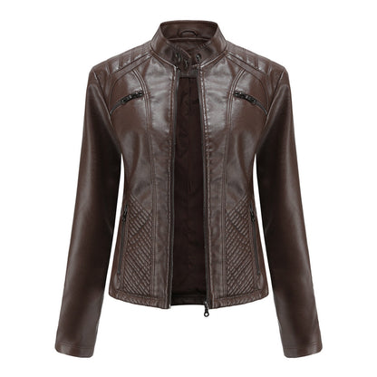 Luna | Refined Leather Jacket for Women