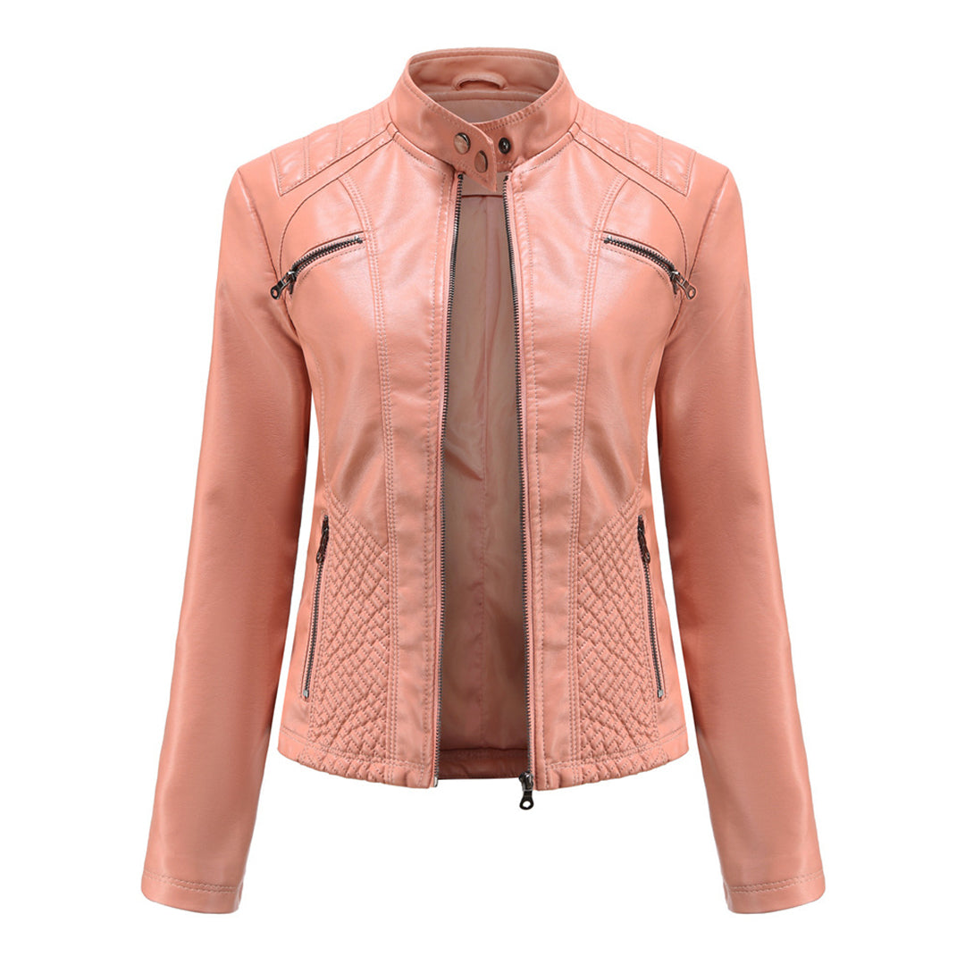 Luna | Refined Leather Jacket for Women