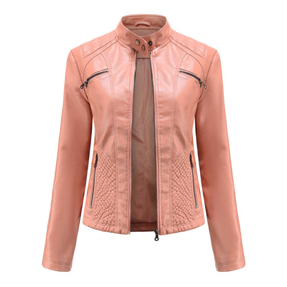 Luna | Refined Leather Jacket for Women