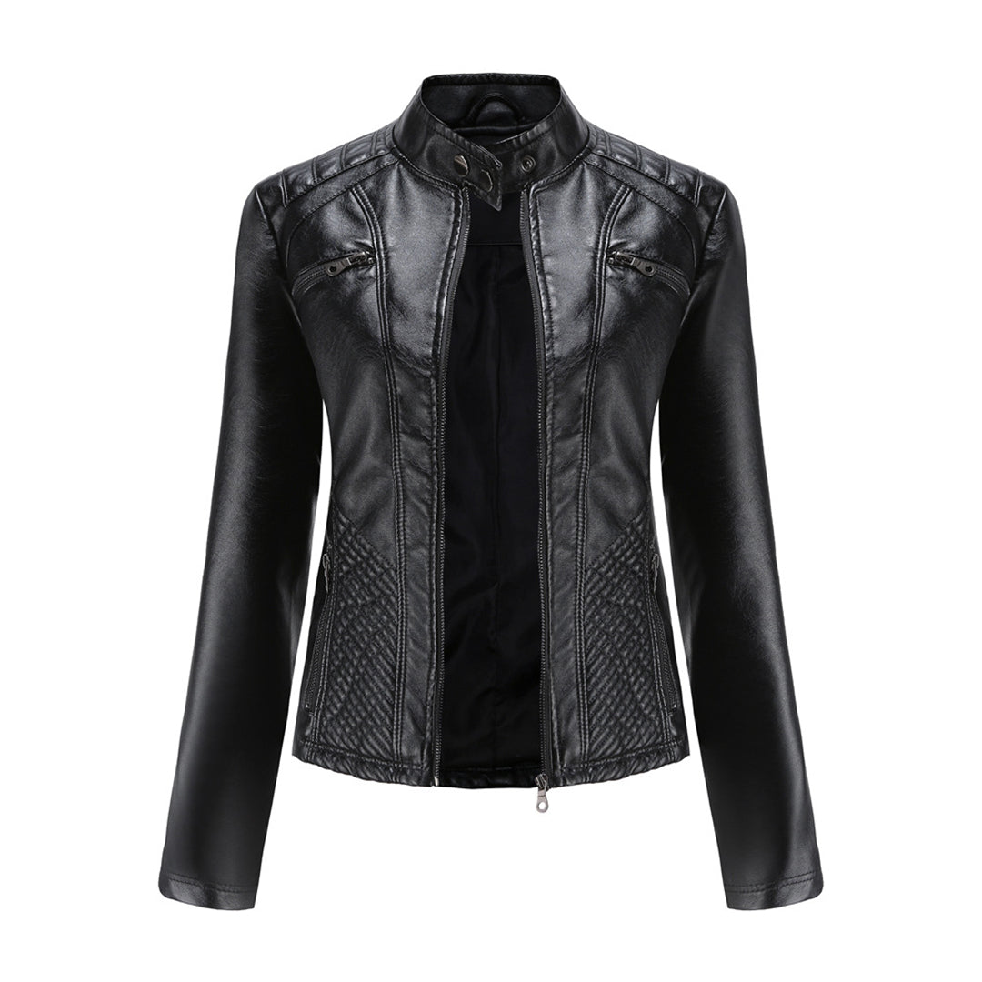 Luna | Refined Leather Jacket for Women