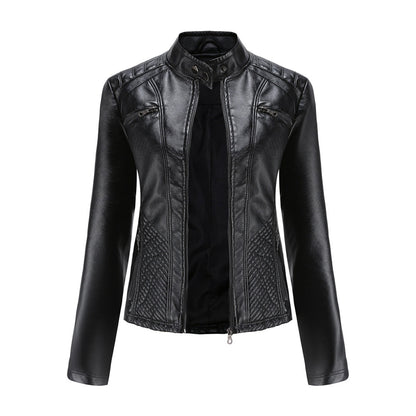 Luna | Refined Leather Jacket for Women