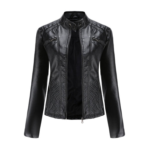 Luna | Refined Leather Jacket for Women