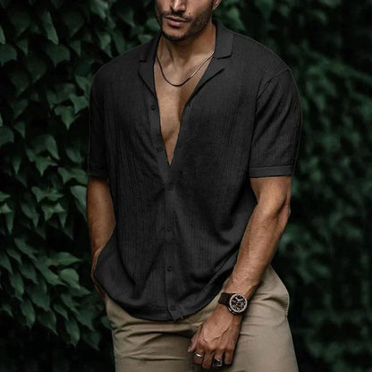 Luuk | Comfortable Knitted Summer Shirt for Men