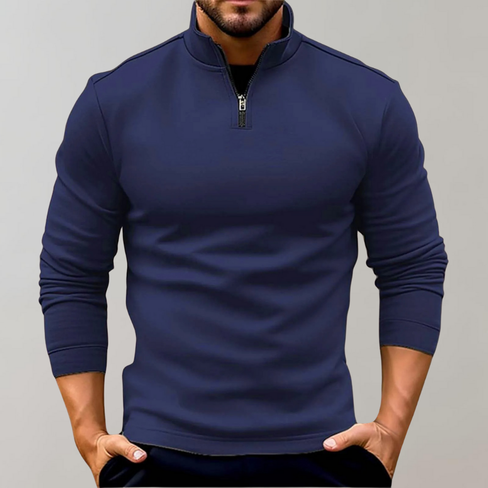 Luuk | Lightweight Summer Zip Jumper for Men