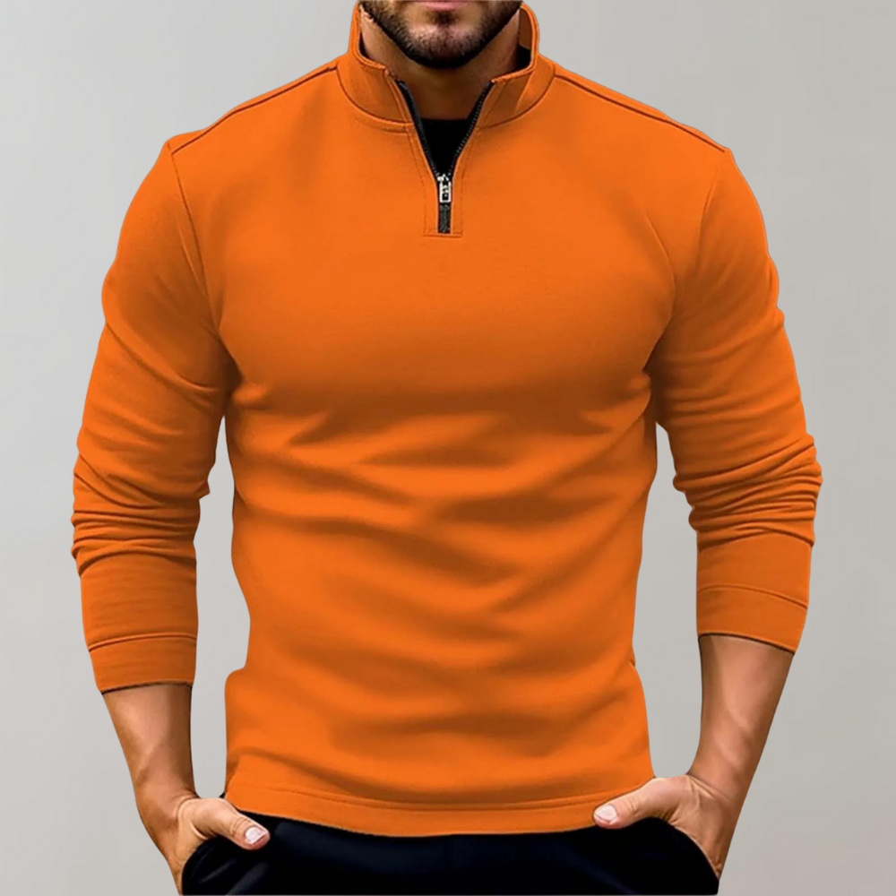 Luuk | Lightweight Summer Zip Jumper for Men