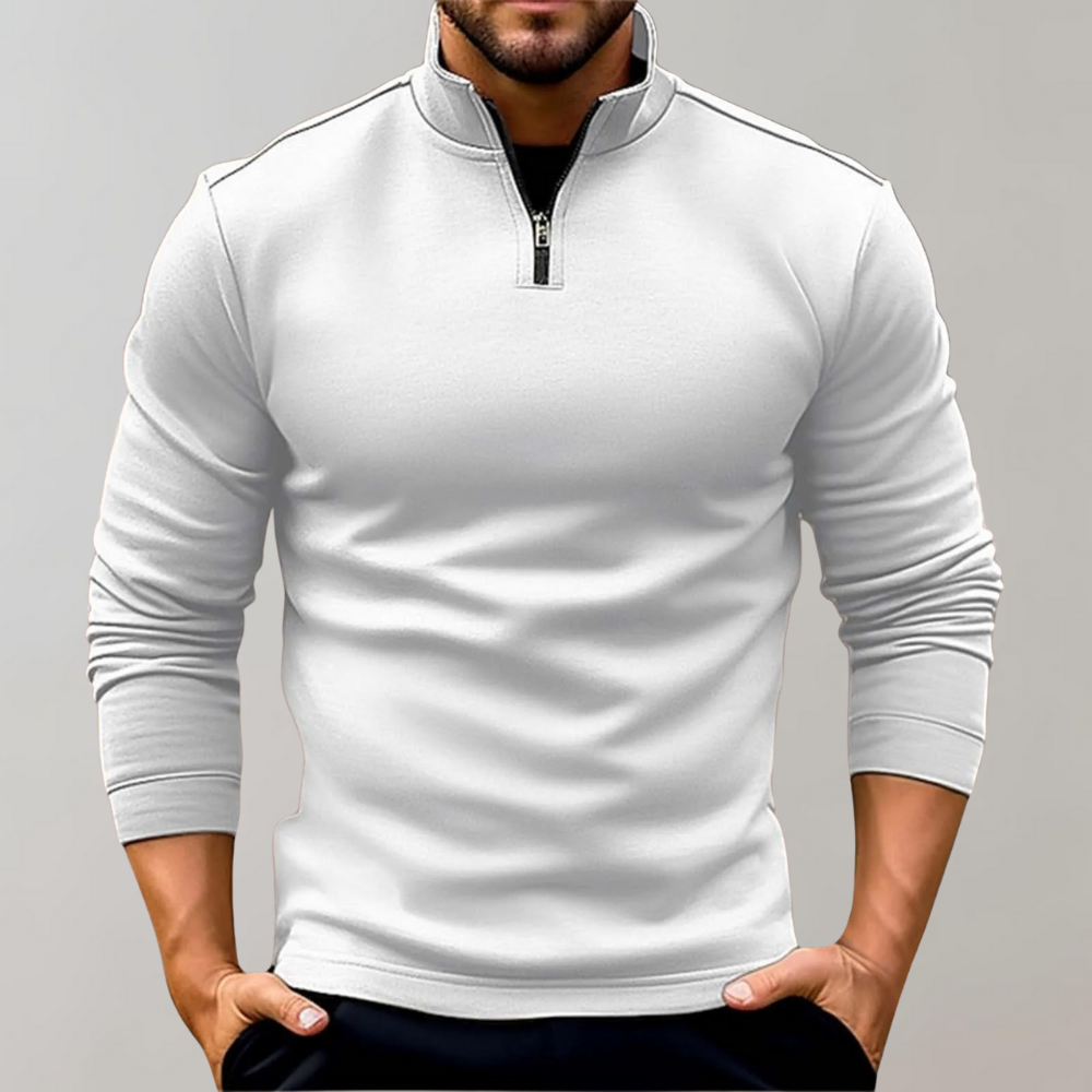 Luuk | Lightweight Summer Zip Jumper for Men