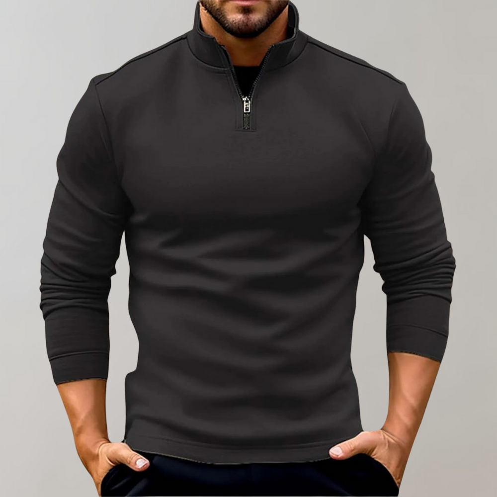 Luuk | Lightweight Summer Zip Jumper for Men
