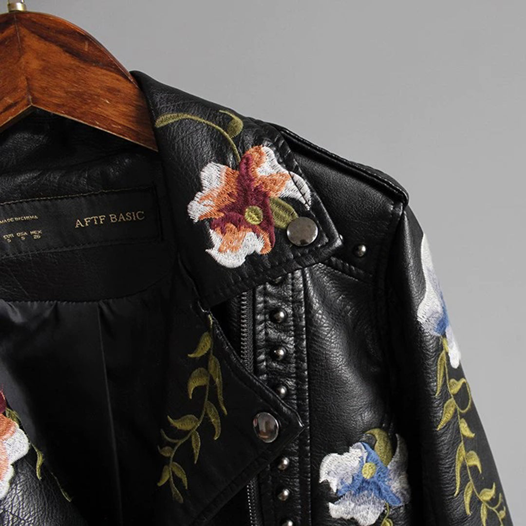 Maartje | Women's Jacket with Flowers