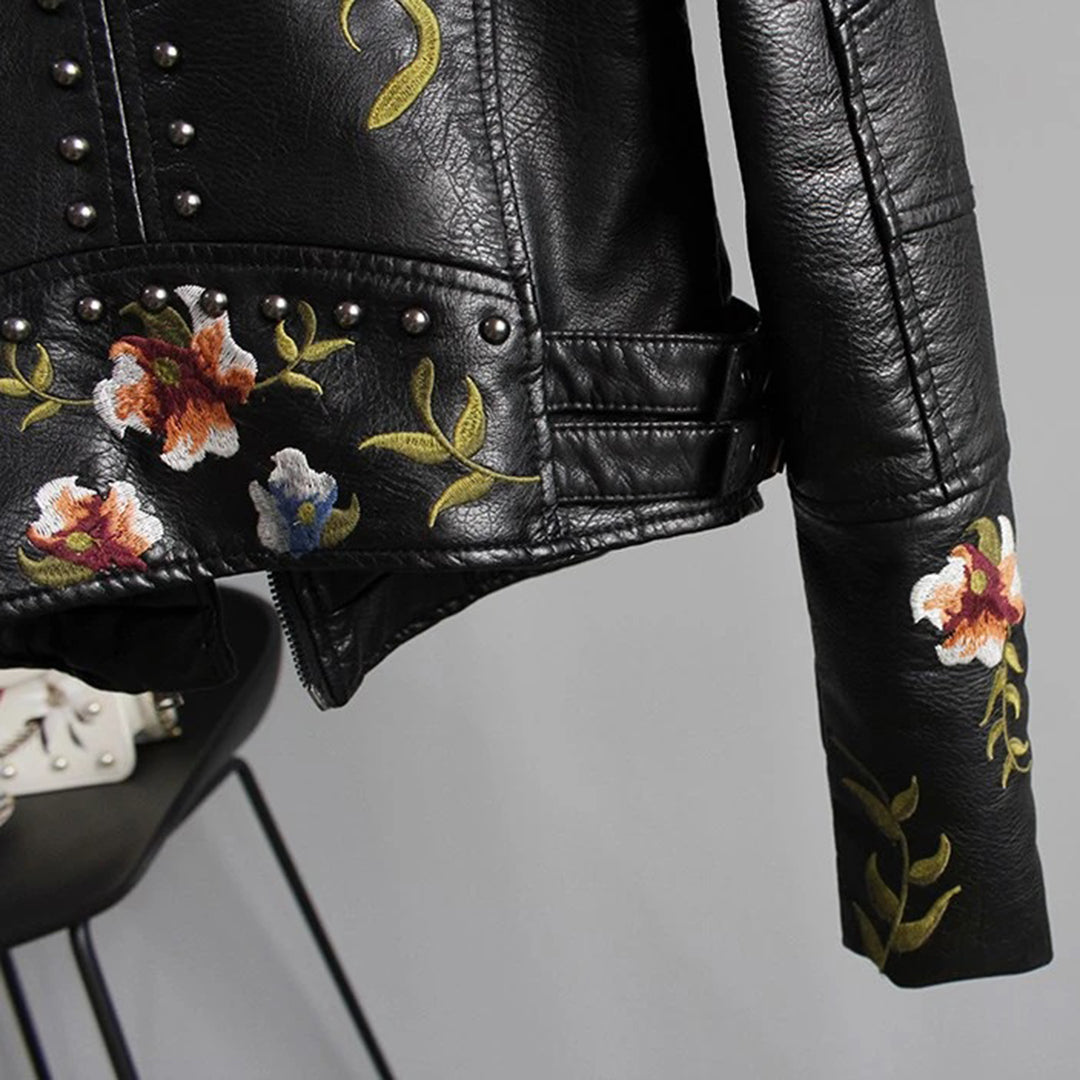 Maartje | Women's Jacket with Flowers