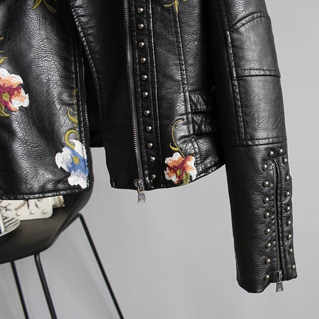 Maartje | Women's Jacket with Flowers