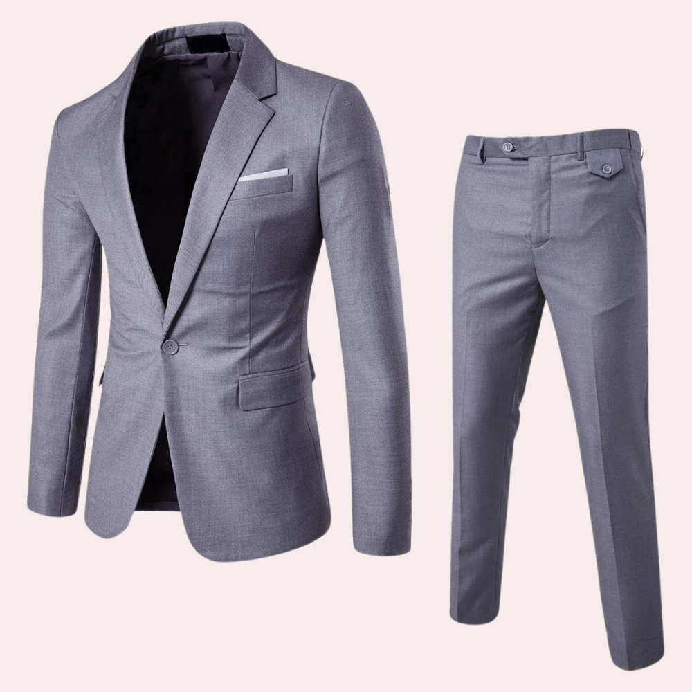 Mart | Formal Chic Men's Suit in Various Colours