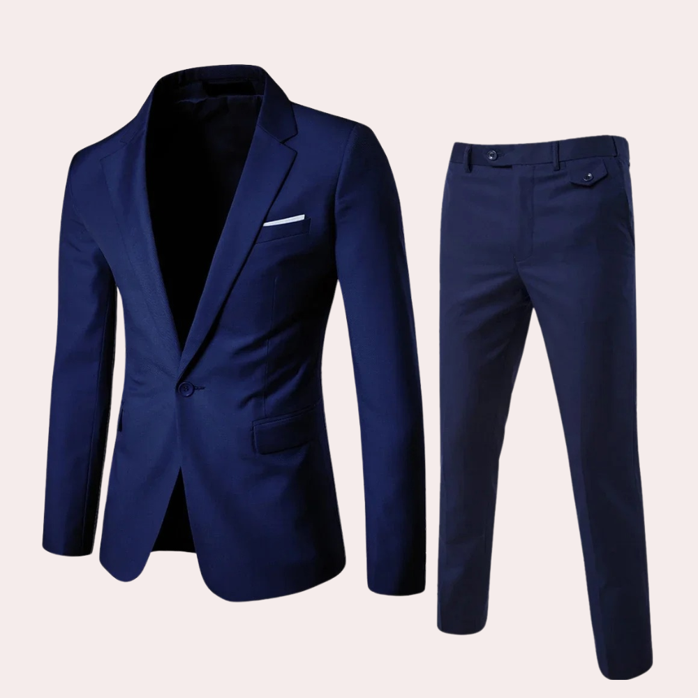 Mart | Formal Chic Men's Suit in Various Colours