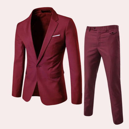 Mart | Formal Chic Men's Suit in Various Colours