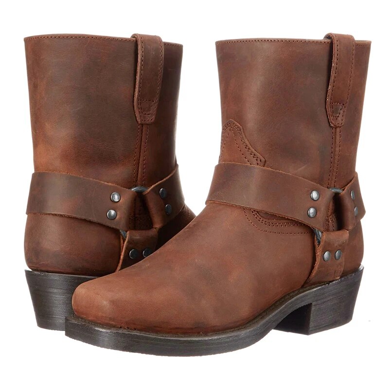Mathias | Leather Western Men's Boots