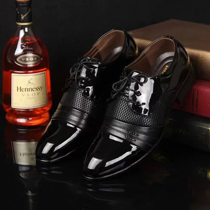 Matthijs | Large Formal Patent Leather Shoes