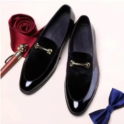 Matthijs | Large Formal Patent Leather Shoes